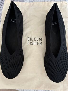 Classic black flats